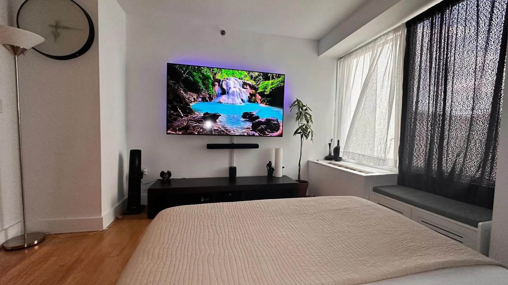 Apartment Modern Studio With Private Bathroom And Kitchen New York