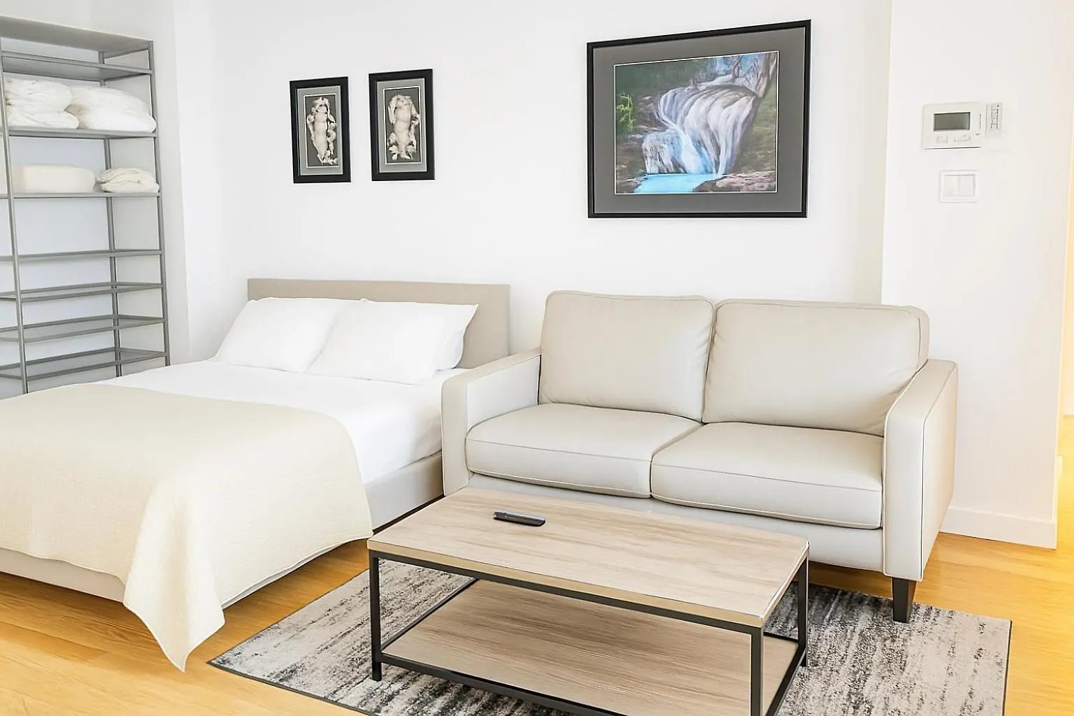 Apartment Modern Studio With Private Bathroom And Kitchen New York