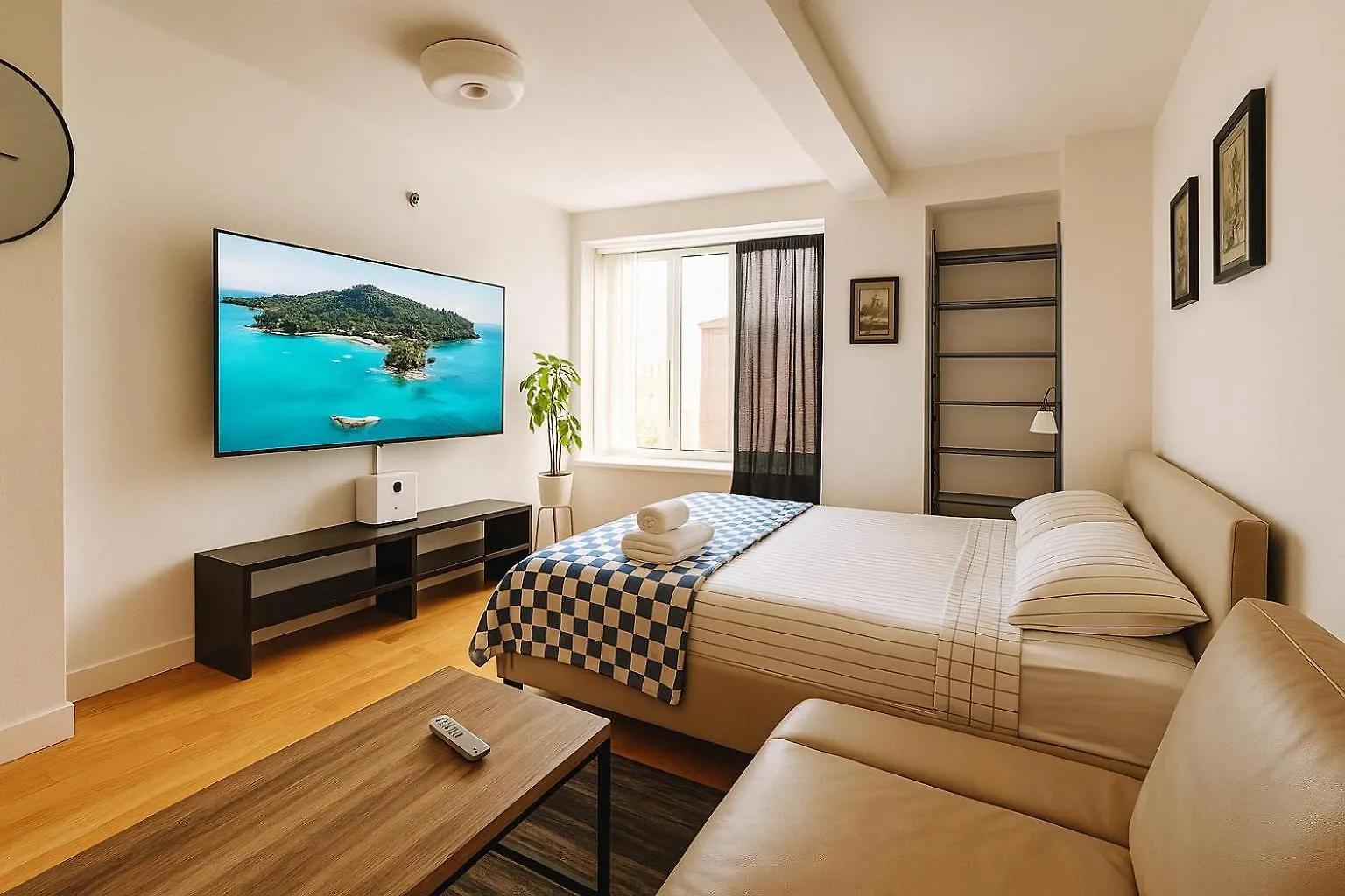 Modern Studio With Private Bathroom And Kitchen location